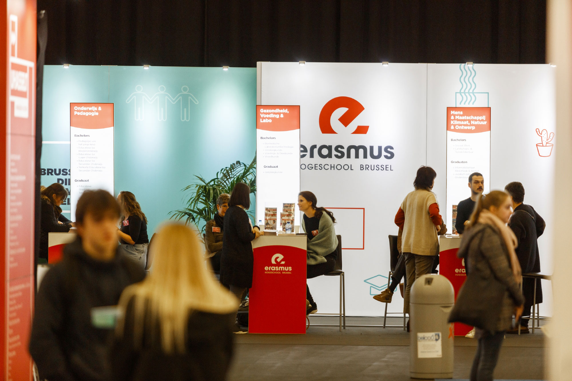 erasmus modulaire beursstand