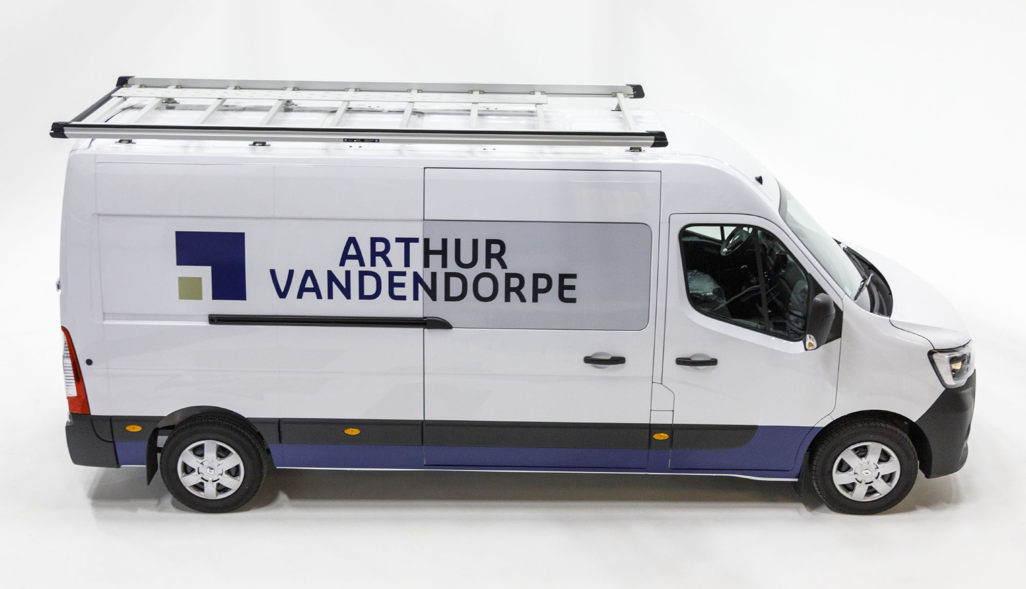 Arthur Vandendorpe - Belettering bestelwagen