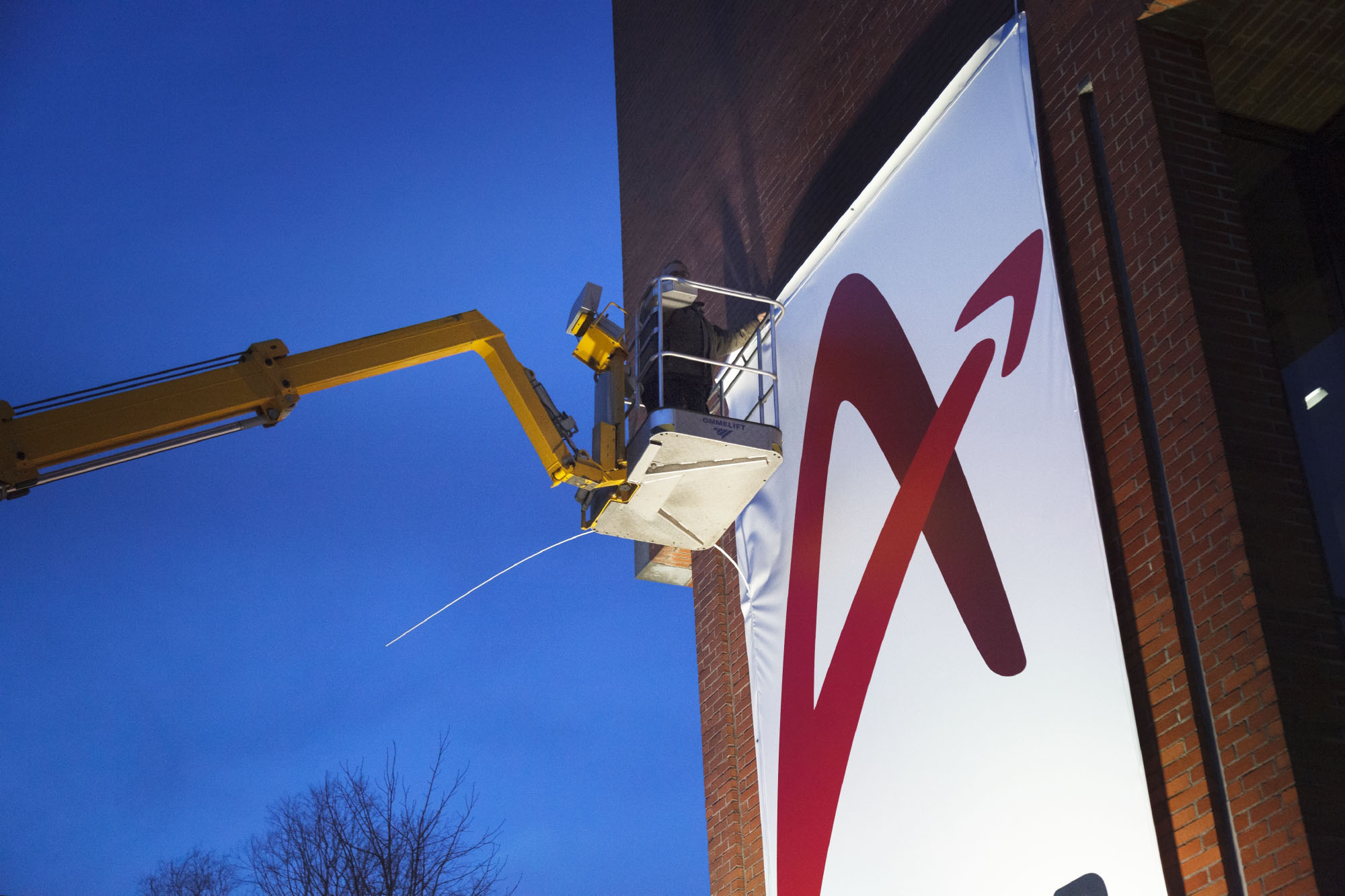 Outdoor signalisatie Lumac Signs voor Aalter