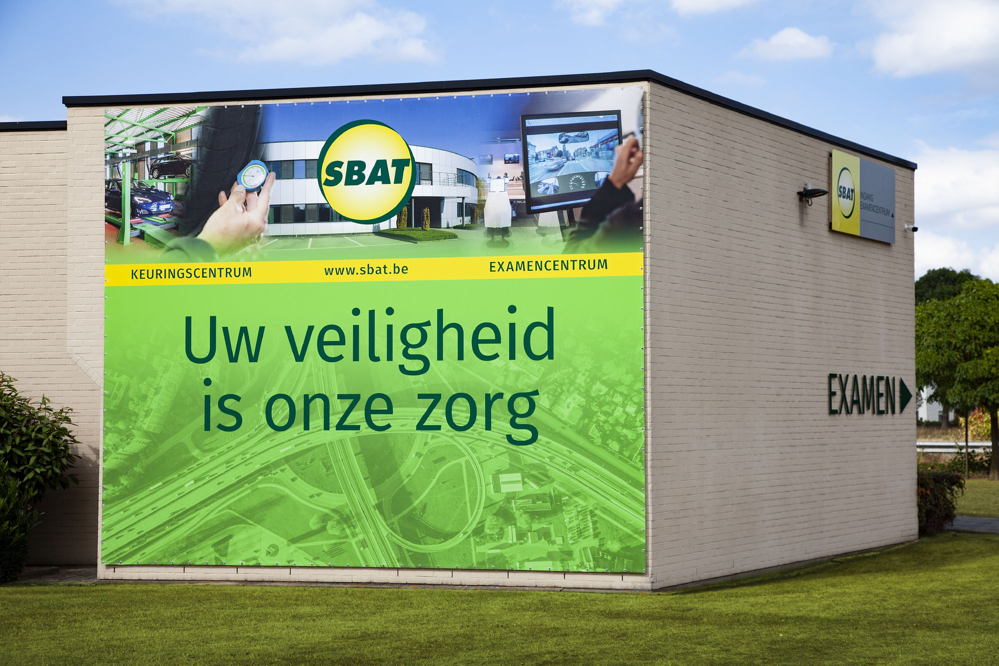 SBAT - Outdoor signalisatie spandoekframe