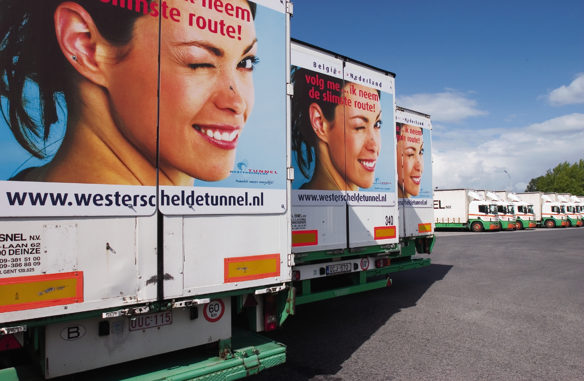 Westerschelde tunnel - fleet signalisatie