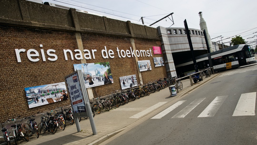 outdoor signalisatie station Gent-Sint-Pieters