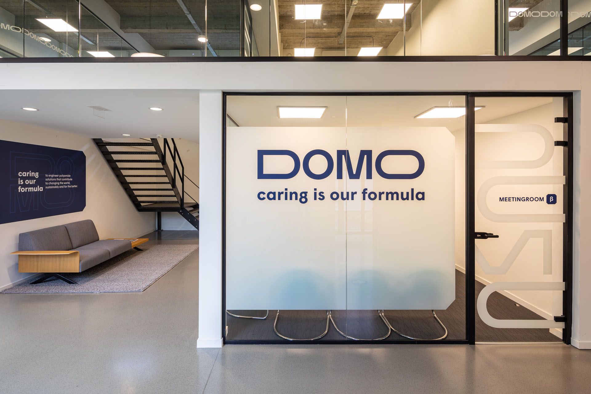 DOMO CHEMICALS - rebranding kantoren