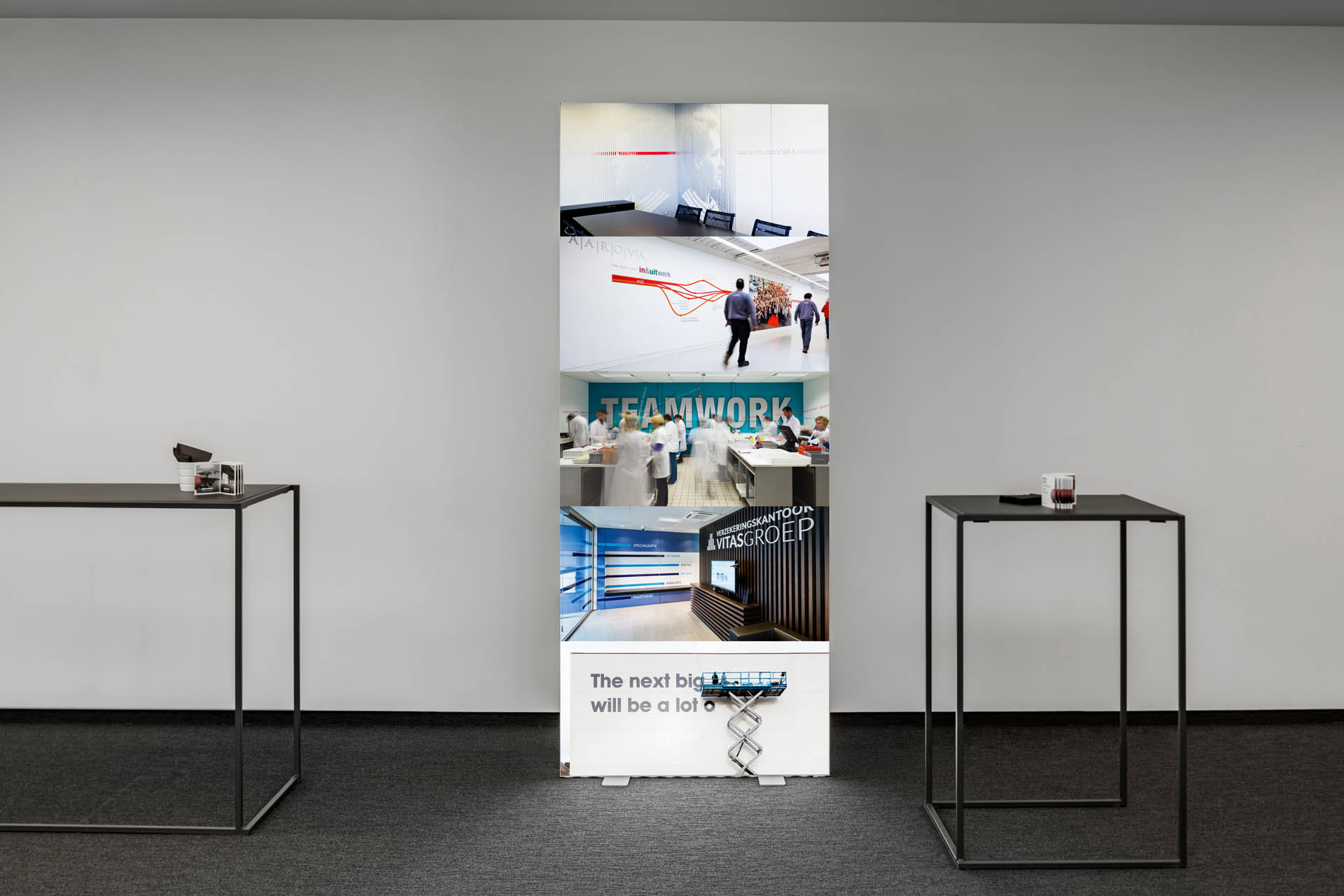 POP-UP display- en presentatiesystemen