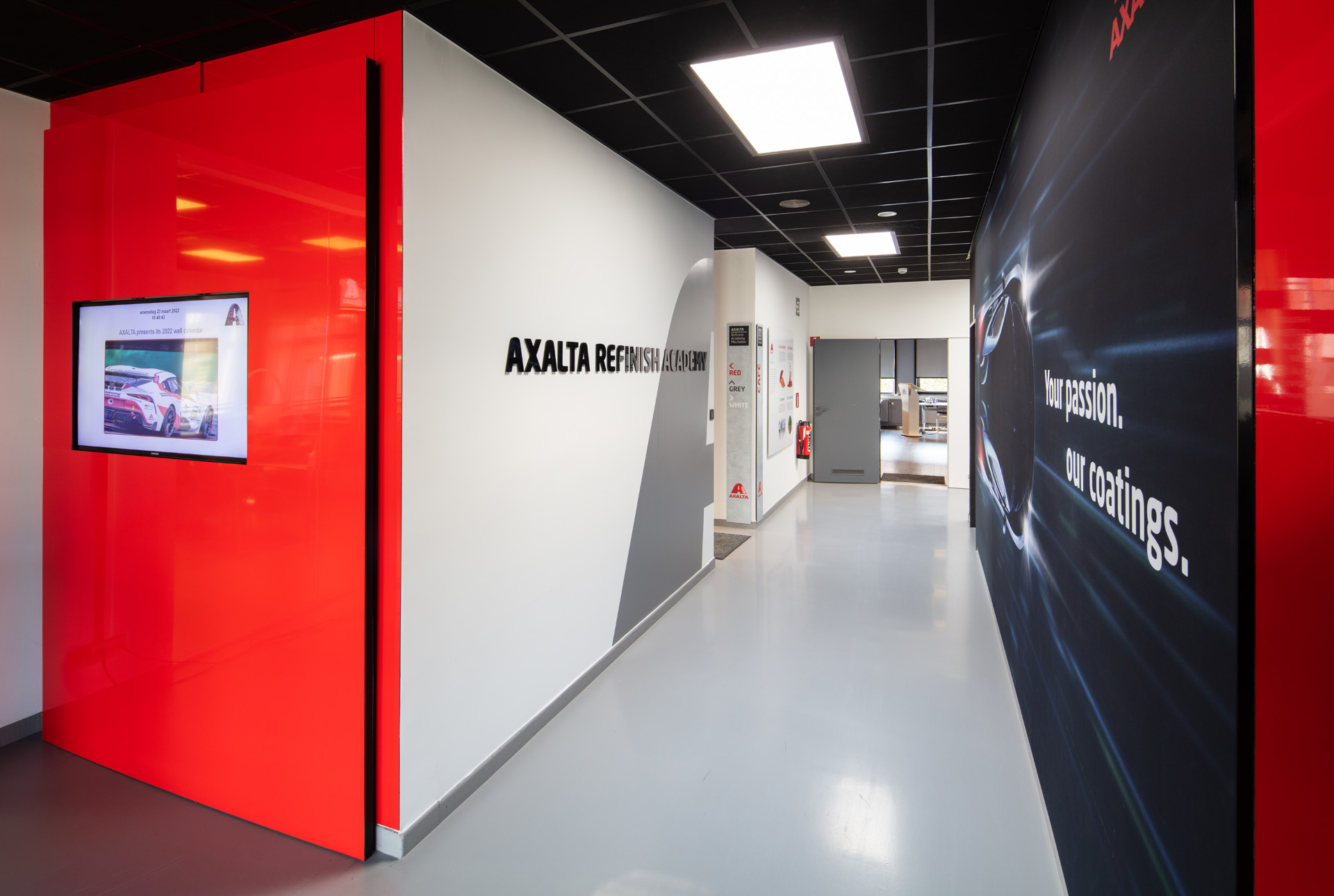 Axalta Refinish Academy  - Rebranding kantoren en trainingscentrum