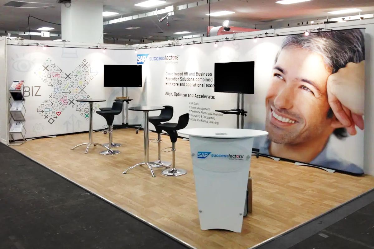 Lumadisplay-twist beursstandsystemen 