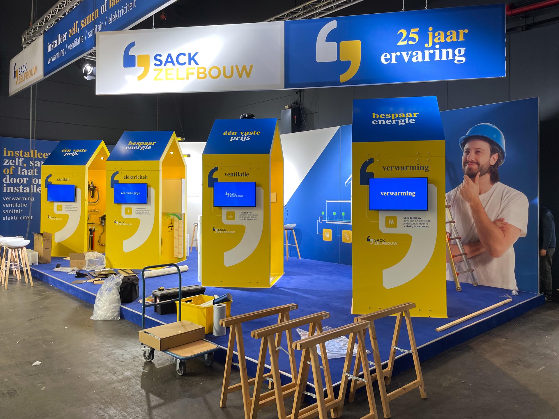 SACK ZELFBOUW BEURSSTANDCONCEPT